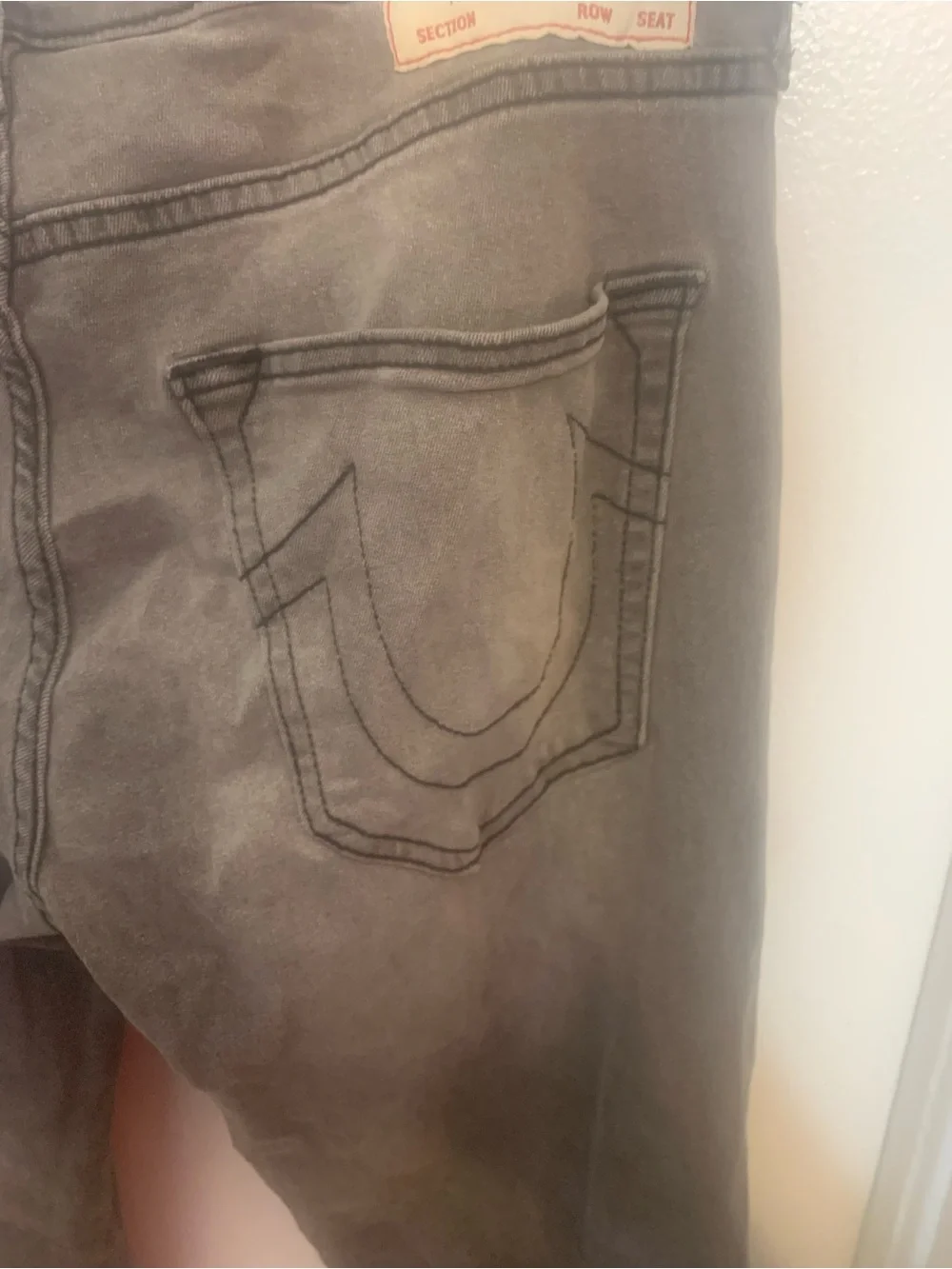 True Religion Men’s Gray Slim Jeans